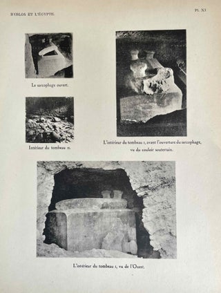 Byblos et l'Egypte. Quatre campagnes de fouilles à Gebeil. 1921 - 1922 - 1923 - 1924. Atlas.[newline]M5419-05.jpeg