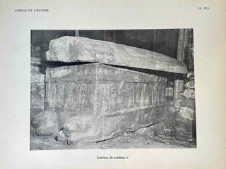 Byblos et l'Egypte. Quatre campagnes de fouilles à Gebeil. 1921 - 1922 - 1923 - 1924. Atlas.[newline]M5419-07.jpeg