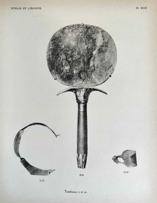 Byblos et l'Egypte. Quatre campagnes de fouilles à Gebeil. 1921 - 1922 - 1923 - 1924. Atlas.[newline]M5419-10.jpeg
