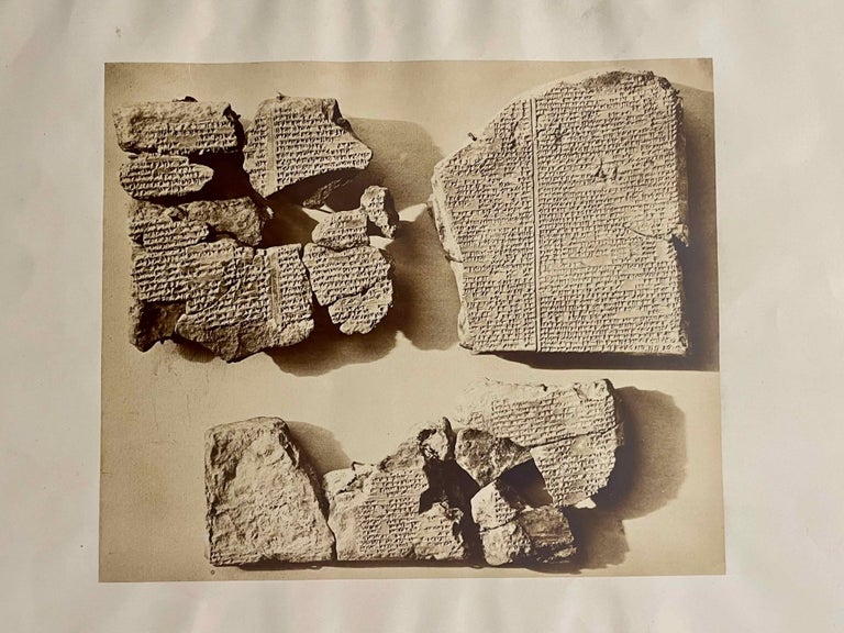 Item #M5420 Chaldaean Account of the Deluge from Terra Cotta Tablets Found at Nineveh, and now in the British Museum. SMITH Geo.[newline]M5420-00.jpeg