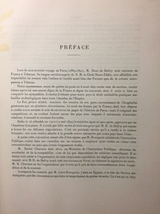 Délégation en Perse, Mémoires, tome I. Recherches archéologiques. première série, fouilles à Suse en 1897-1898 et 1898-1899.[newline]M5423-03.jpg