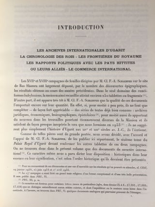 Le palais royal d'Ugarit, IV. Textes accadiens des archives sud (archives internationales). Vol. I: Texte. Vol. II: Planches (complete set)[newline]M5432-03.jpg