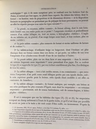 Le palais royal d'Ugarit, IV. Textes accadiens des archives sud (archives internationales). Vol. I: Texte. Vol. II: Planches (complete set)[newline]M5432-05.jpg
