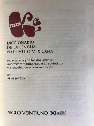 Diccionario de la lengua nahuatl o mexicana[newline]M5435-01.jpg