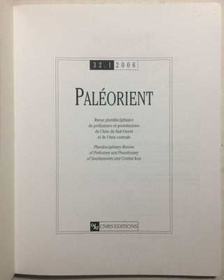 Paléorient, 32.1 (2006)[newline]M5440-01.jpg