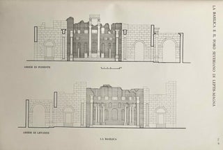 I Monumenti Italiani. Rilievi Raccolti. Fascicoli VII-IX. Il foro e la basilica severiana di Leptis Magna.