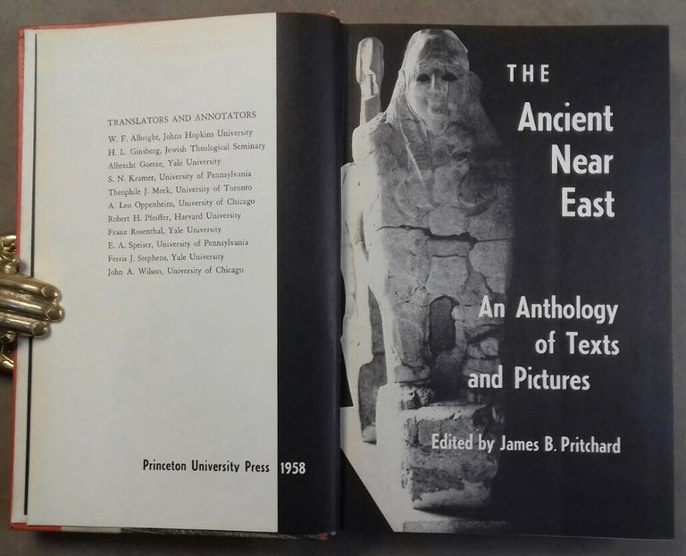 Item #M5461 The Ancient Near East. An anthology of texts and pictures. PRITCHARD James B.[newline]M5461.jpg