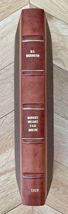 Item #M5463f Recueil général des monnaies grecques d'Asie mineure, commencé par W.H....
