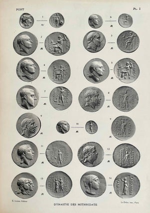 Recueil général des monnaies grecques d'Asie mineure, commencé par W.H. Waddington, continué et complété par F. Babelon et T. Reinach. Tome premier, 1er fascicule: Pont et Paphlagonie. Texte et planches (complete set)
