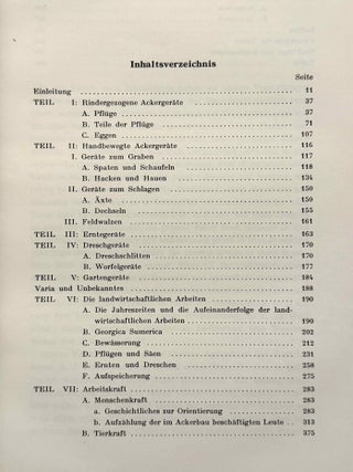 Agricultura Mesopotamica nach sumerisch-akkadischen Quellen. Eine lexikalische und kulturgeschichtliche Untersuchung.