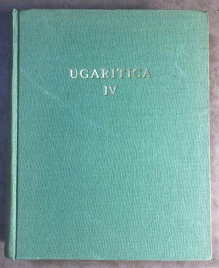 Item #M5486b Mission de Ras Shamra, tome 15. Ugaritica IV. Découvertes des XVIIIe et XIXe...