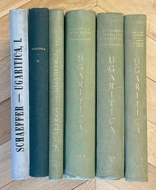 Item #M5488c Ugaritica. Etudes relatives aux découvertes de Ras Shamra. Vol. I, II, III, IV, V...