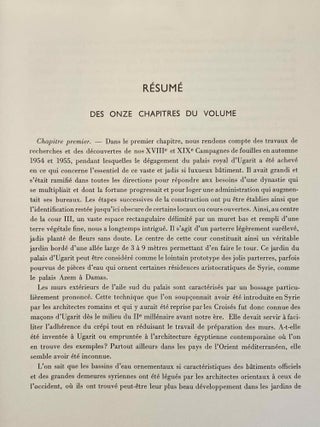 Ugaritica. Etudes relatives aux découvertes de Ras Shamra. Vol. I, II, III, IV, V & VI.