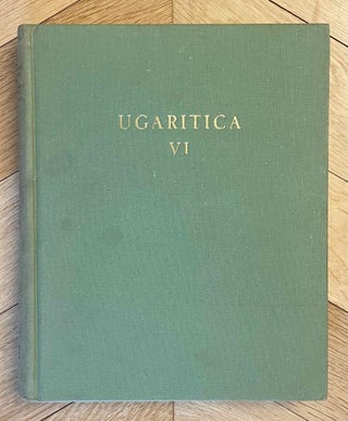 Ugaritica. Etudes relatives aux découvertes de Ras Shamra. Vol. I, II, III, IV, V & VI.