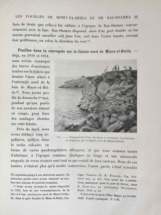 La quatri&egrave;me campagne de fouilles &agrave; Ras Shamra (printemps 1932). Rapport et &eacute;tudes pr&eacute;liminaires.[newline]M5498-05.jpeg