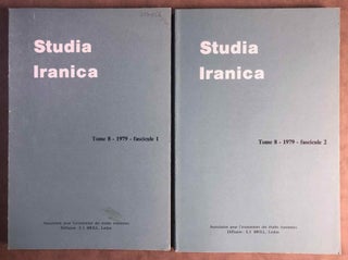Item #M5525 Studia Iranica. Tome 8. 1979. Fasc. 1-2. AAE - Journal - Single issue[newline]M5525.jpg
