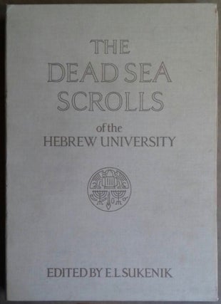 Item #M5529 The Dead Sea scrolls of the Hebrew University. SUKENIK E. L[newline]M5529.jpg