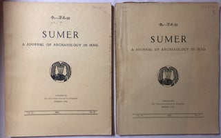 Item #M5531 Sumer. A journal of archaeology and history in Iraq. Vol. VI. No 1- 2. AAE - Journal...[newline]M5531.jpg