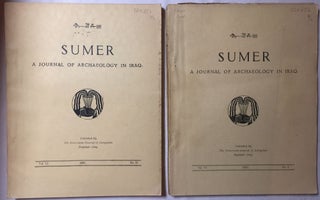 Item #M5531 Sumer. A journal of archaeology and history in Iraq. Vol. VI. No 1- 2. AAE - Journal...