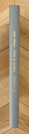 Item #M5549b Mission de Ras-Shamra, tome 2. La légende de Keret roi des Sidoniens, publiée...