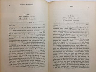 Die Keilinschriften der Achämeniden