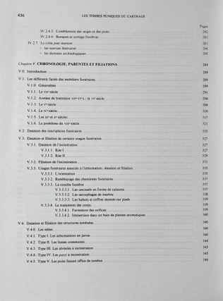 Les tombes puniques de Carthage. Topographie, structures, inscriptions et rites funéraires.