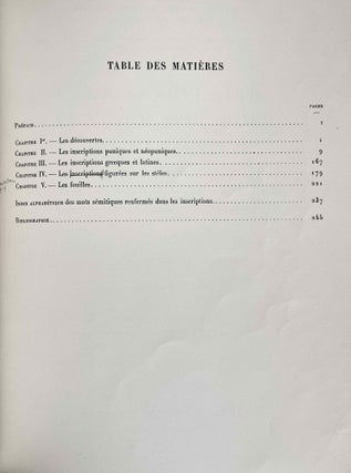 Le sanctuaire punique d'El-Hofra à Constantine. 2 volumes (complete set)[newline]M5585a-07.jpeg