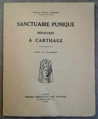 Item #M5595 Sanctuaire punique découvert à Carthage. CARTON Louis[newline]M5595.jpg