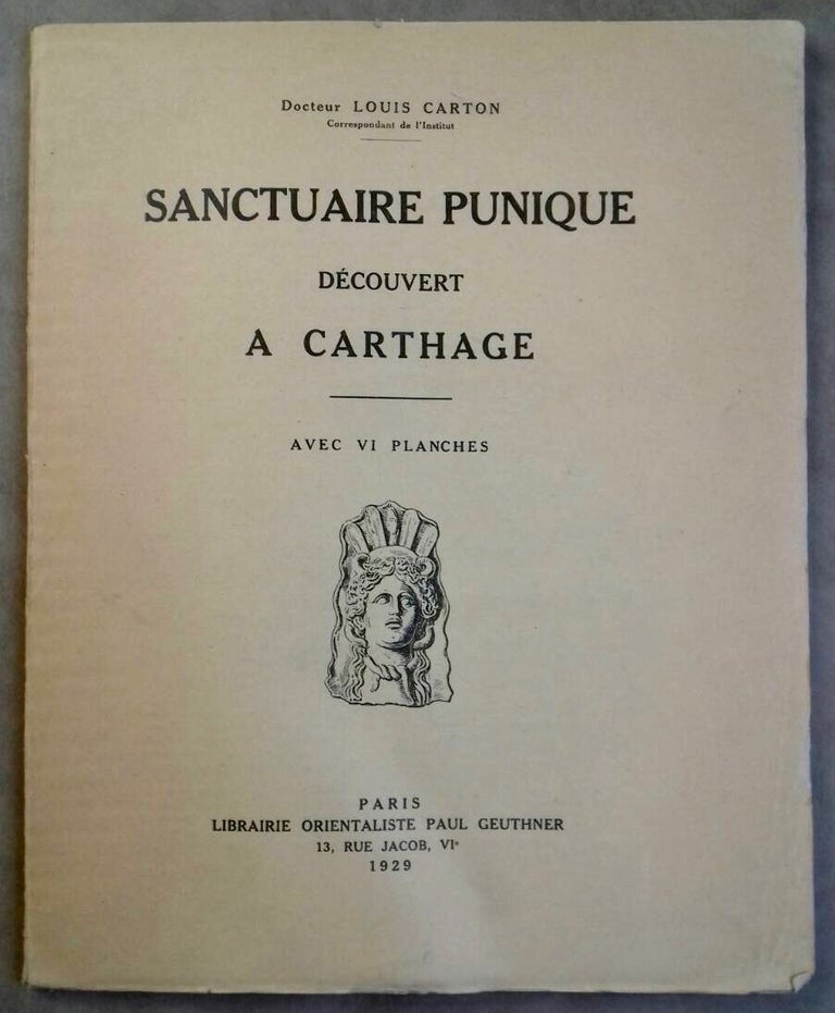 Item #M5595 Sanctuaire punique découvert à Carthage. CARTON Louis.[newline]M5595.jpg