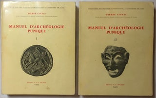 Item #M5604 Manuel d'archéologie punique. Vol. I & II (complete set). CINTAS Pierre[newline]M5604.jpg