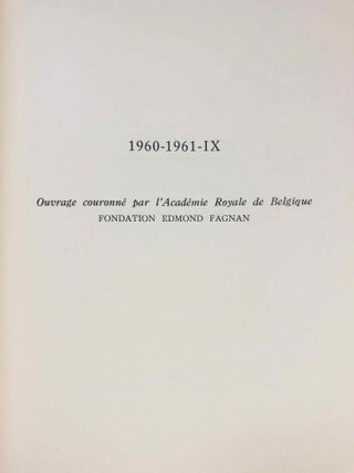 Cahiers de Byrsa, tome IX (1960-1961)[newline]M5612-02.jpg