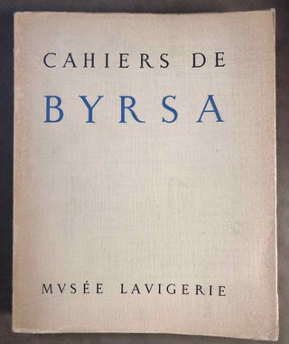 Item #M5612 Cahiers de Byrsa, tome IX (1960-1961). AAE - Journal - Single issue[newline]M5612.jpg