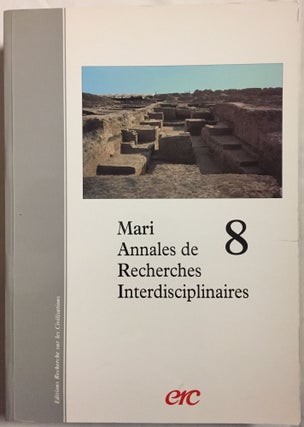 Item #M5628 Mari, 8. Annales de recherches interdisciplinaires. AAE - Journal - Single issue[newline]M5628.jpg