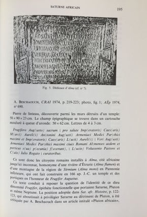 Studia Phoenicia VI. Carthago. Acta Colloquii Bruxellensis habiti diebus 2 et 3 mensis Maii anni 1986.[newline]M5646-05.jpg