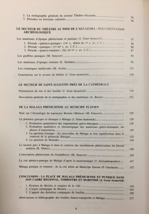 Malaga phénicienne et punique. Recherches franco-espagnoles 1981-1988.[newline]M5671-03.jpg