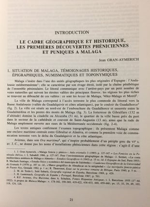 Malaga phénicienne et punique. Recherches franco-espagnoles 1981-1988.[newline]M5671-06.jpg