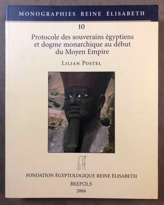 Item #M5685 Protocole des souverains égyptiens et dogme monarchique au début du Moyen Empire....[newline]M5685.jpg