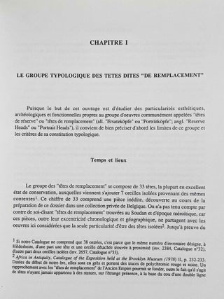 Art et magie au temps des pyramides. L'&eacute;nigme des t&ecirc;tes dites "de remplacement".[newline]M5688b-03.jpeg