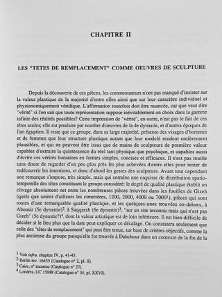 Art et magie au temps des pyramides. L'&eacute;nigme des t&ecirc;tes dites "de remplacement".[newline]M5688b-04.jpeg