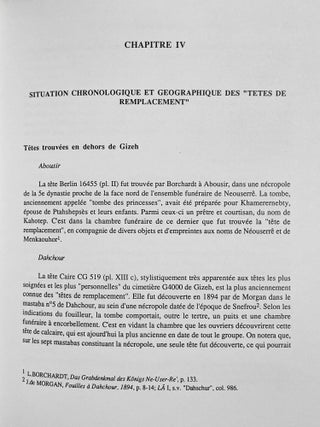 Art et magie au temps des pyramides. L'&eacute;nigme des t&ecirc;tes dites "de remplacement".[newline]M5688b-06.jpeg