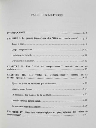 Art et magie au temps des pyramides. L'&eacute;nigme des t&ecirc;tes dites "de remplacement".[newline]M5688b-08.jpeg