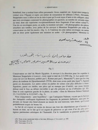La misère des tombes thébaines