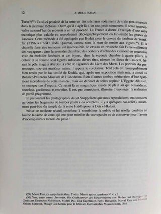 La misère des tombes thébaines