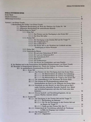 Das Grab des Padihorresnet, Obervermögensverwalter der Gottesgemahlin des Amun. Vol. I: Text. Vol. II: Tafeln (complete set)