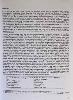 Das Grab des Padihorresnet, Obervermögensverwalter der Gottesgemahlin des Amun. Vol. I: Text. Vol. II: Tafeln (complete set)