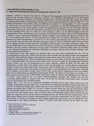 Das Grab des Padihorresnet, Obervermögensverwalter der Gottesgemahlin des Amun. Vol. I: Text. Vol. II: Tafeln (complete set)