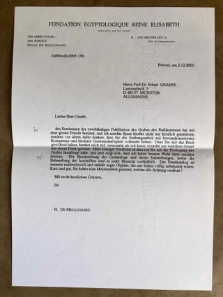 Das Grab des Padihorresnet, Obervermögensverwalter der Gottesgemahlin des Amun. Vol. I: Text. Vol. II: Tafeln (complete set)