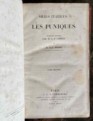 Les puniques. 3 volumes (complete set)[newline]M5741-02.jpeg