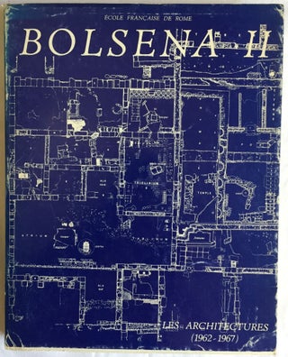 Item #M5768 Bolsena. II. Les architectures (1962-1967). BALLAND André - BARBET Alix - GROS...