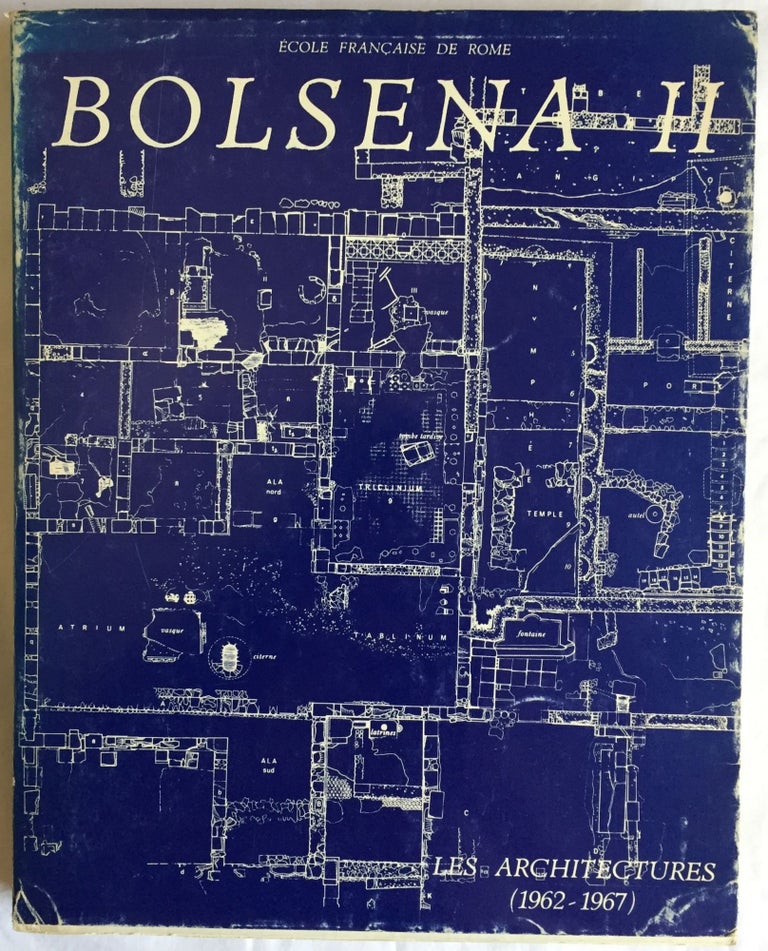 Item #M5768 Bolsena. II. Les architectures (1962-1967). BALLAND André - BARBET Alix - GROS Pierre - HALLIER Gilbert.[newline]M5768.jpg